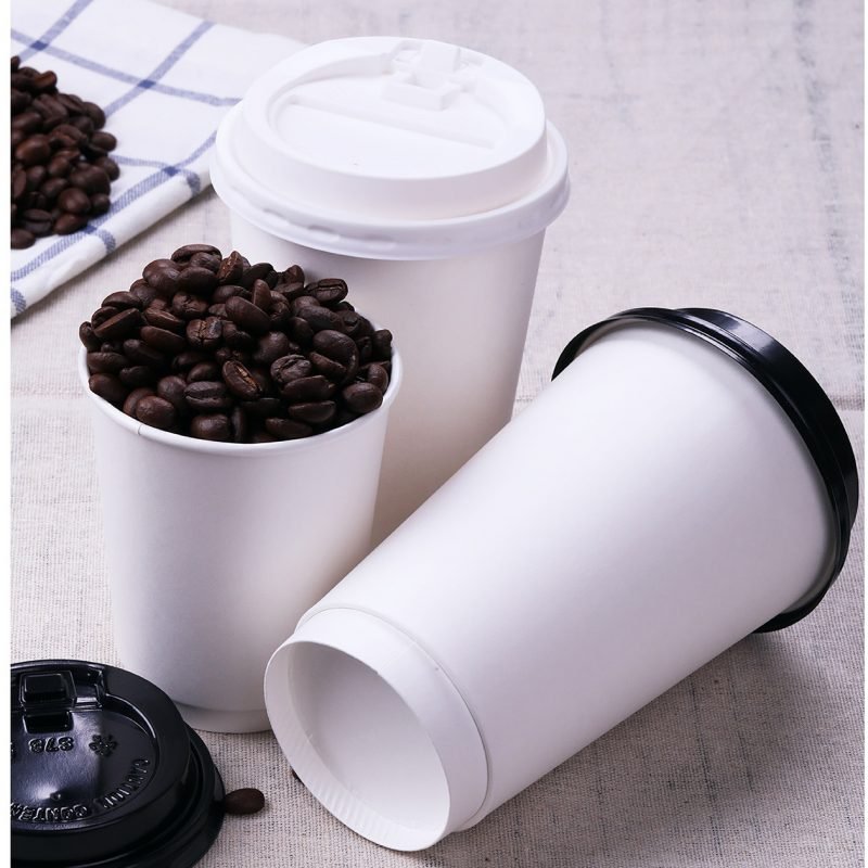 Coffee Paper Cups With Lid
